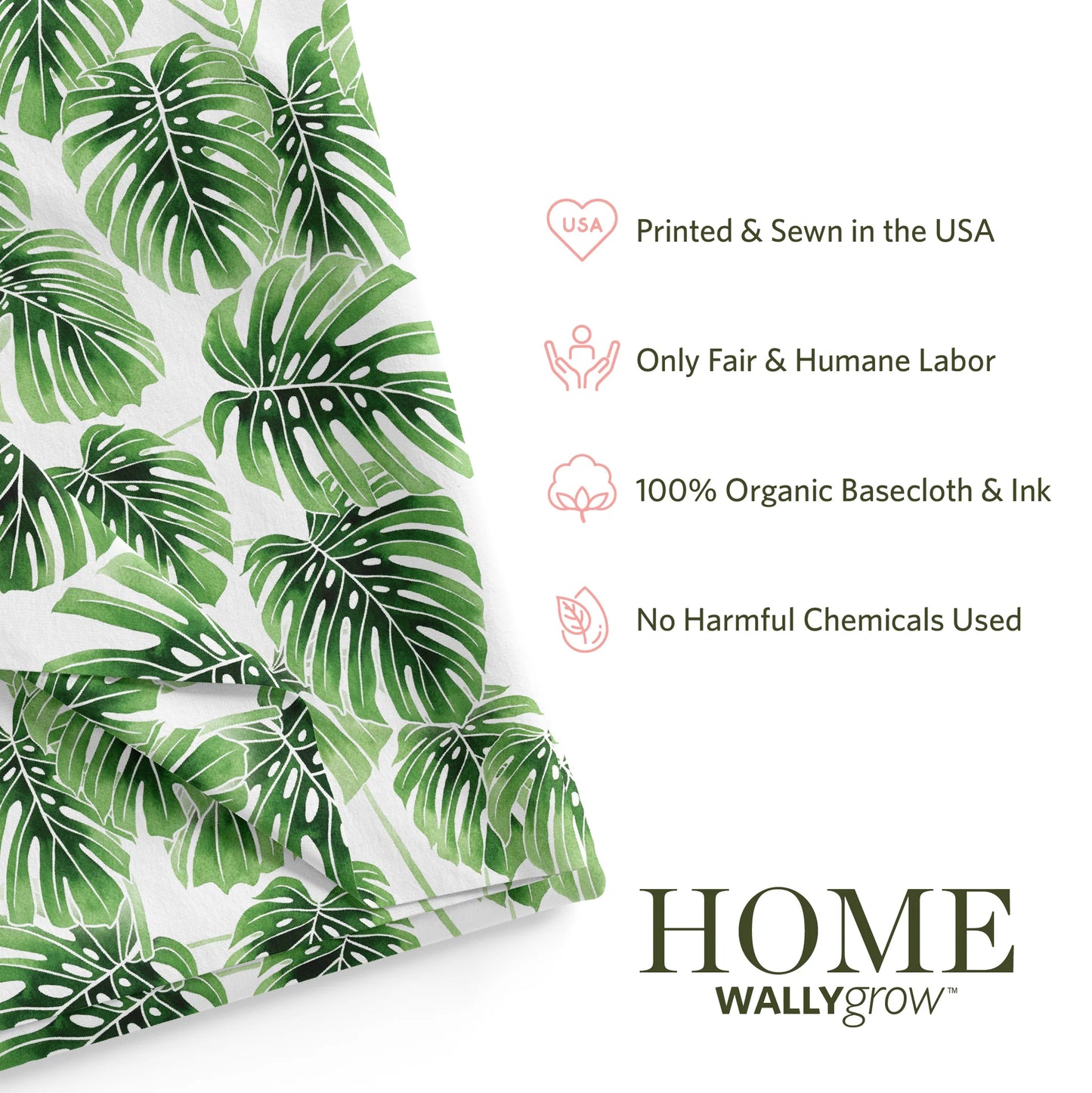 Monstera Tea Towel