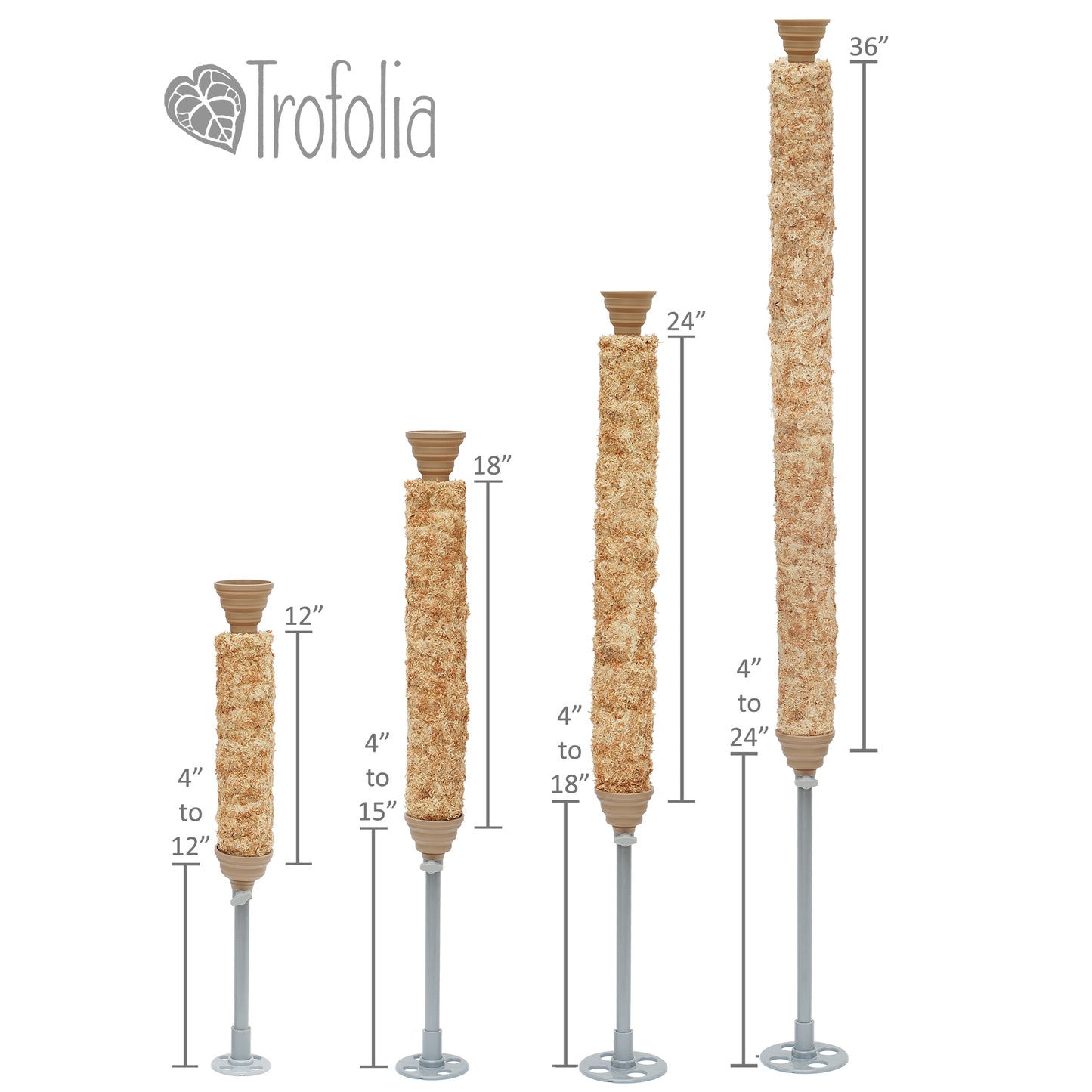 Trofolia Straight-Up Robust Moss Pole